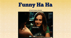 Desktop Screenshot of funnyhahafilm.com